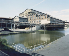 Le port et le lavoir vu du sud. © Région Bourgogne-Franche-Comté, Inventaire du patrimoine