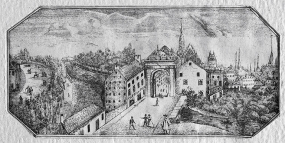 Porte de ville © Région Bourgogne-Franche-Comté, Inventaire du patrimoine
