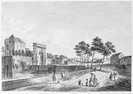 Porte de ville © Région Bourgogne-Franche-Comté, Inventaire du patrimoine