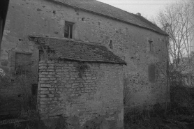 Façade postérieure de l'ancienne forge des Touillards. © Région Bourgogne-Franche-Comté, Inventaire du patrimoine