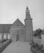 Vue d'ensemble de la façade antérieure du bâtiment. © Région Bourgogne-Franche-Comté, Inventaire du patrimoine