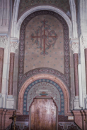 Chapelle, mur du transept droit. © Région Bourgogne-Franche-Comté, Inventaire du patrimoine