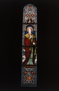 Verrière : sainte Marguerite, vue d'ensemble. © Région Bourgogne-Franche-Comté, Inventaire du patrimoine