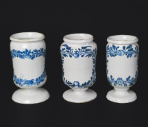 Vue de 3 pots canons. © Région Bourgogne-Franche-Comté, Inventaire du patrimoine