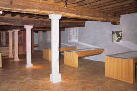 Salle du rez-de-chausée. © Région Bourgogne-Franche-Comté, Inventaire du patrimoine
