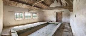 Intérieur du lavoir. © Région Bourgogne-Franche-Comté, Inventaire du patrimoine