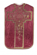 Vue d'ensemble de la chasuble. © Région Bourgogne-Franche-Comté, Inventaire du patrimoine