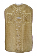 Vue d'ensemble de la chasuble. © Région Bourgogne-Franche-Comté, Inventaire du patrimoine