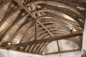 Charpente. © Région Bourgogne-Franche-Comté, Inventaire du patrimoine