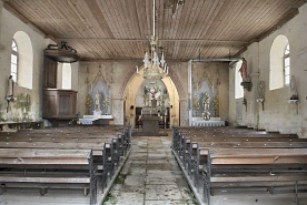 Vue d'ensemble depuis l'entrée. © Région Bourgogne-Franche-Comté, Inventaire du patrimoine