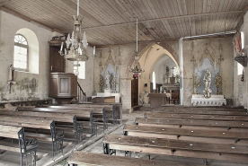 Vue d'ensemble de trois quarts depuis l'entrée. © Région Bourgogne-Franche-Comté, Inventaire du patrimoine