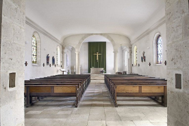 Vue d'ensemble depuis l'entrée. © Région Bourgogne-Franche-Comté, Inventaire du patrimoine