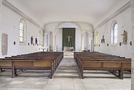 Vue d'ensemble depuis l'entrée. © Région Bourgogne-Franche-Comté, Inventaire du patrimoine
