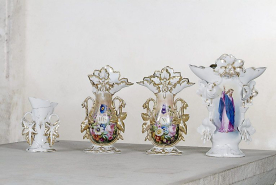 Quatre vases. © Région Bourgogne-Franche-Comté, Inventaire du patrimoine