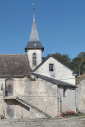 Chevet et sacristie. © Région Bourgogne-Franche-Comté, Inventaire du patrimoine