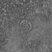 Assiette n° 02/00347 : détail du poinçon du revers. © Région Bourgogne-Franche-Comté, Inventaire du patrimoine