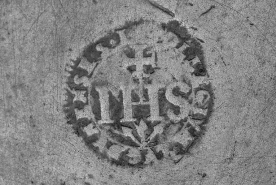 Pot n° 02/01184 : détail de la marque sur le couvercle. © Région Bourgogne-Franche-Comté, Inventaire du patrimoine