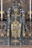 Tabernacle, vue de face. © Région Bourgogne-Franche-Comté, Inventaire du patrimoine