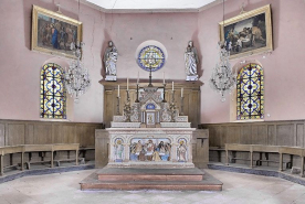 Choeur. © Région Bourgogne-Franche-Comté, Inventaire du patrimoine