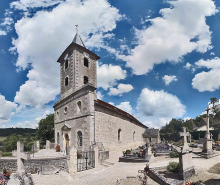 Façade et élévation droite. © Région Bourgogne-Franche-Comté, Inventaire du patrimoine