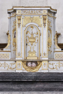 Tabernacle, vue de face. © Région Bourgogne-Franche-Comté, Inventaire du patrimoine