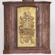 Vue du tabernacle. © Région Bourgogne-Franche-Comté, Inventaire du patrimoine