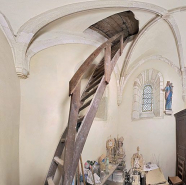 Ancienne chapelle sous clocher. © Région Bourgogne-Franche-Comté, Inventaire du patrimoine