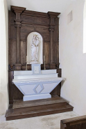 Autel de la Vierge. © Région Bourgogne-Franche-Comté, Inventaire du patrimoine
