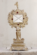 Revers d'un reliquaire. © Région Bourgogne-Franche-Comté, Inventaire du patrimoine