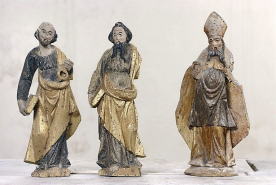 Statuettes : saints. © Région Bourgogne-Franche-Comté, Inventaire du patrimoine