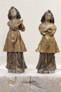 Statuettes : anges. © Région Bourgogne-Franche-Comté, Inventaire du patrimoine