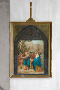 IVe station : Jésus rencontre sa Mère. © Région Bourgogne-Franche-Comté, Inventaire du patrimoine