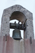 Clocher-mur, face antérieure. © Région Bourgogne-Franche-Comté, Inventaire du patrimoine