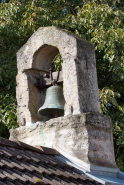 Clocher-mur, face postérieure. © Région Bourgogne-Franche-Comté, Inventaire du patrimoine