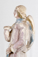 Ange : profil gauche, détail. © Région Bourgogne-Franche-Comté, Inventaire du patrimoine