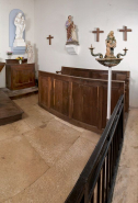 Vue d'un banc de choeur. © Région Bourgogne-Franche-Comté, Inventaire du patrimoine