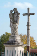 Vue de la statue. © Région Bourgogne-Franche-Comté, Inventaire du patrimoine