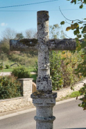 Détail : revers de la croix. © Région Bourgogne-Franche-Comté, Inventaire du patrimoine