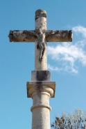 Détail de la croix. © Région Bourgogne-Franche-Comté, Inventaire du patrimoine