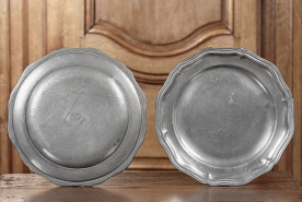 Assiettes n° 186 et 182. © Région Bourgogne-Franche-Comté, Inventaire du patrimoine