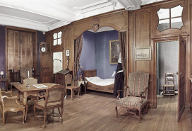 Chambre dite de la Maîtresse. © Région Bourgogne-Franche-Comté, Inventaire du patrimoine