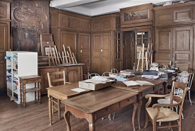 Salle des archives. © Région Bourgogne-Franche-Comté, Inventaire du patrimoine