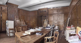 Salle des archives. © Région Bourgogne-Franche-Comté, Inventaire du patrimoine