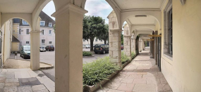 Galerie du corps de logis du 16e siècle. © Région Bourgogne-Franche-Comté, Inventaire du patrimoine