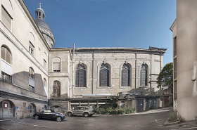 Chapelle, élévation gauche. © Région Bourgogne-Franche-Comté, Inventaire du patrimoine