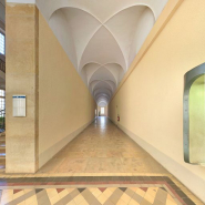 Couloir sud-est du rez-de-chaussée. © Région Bourgogne-Franche-Comté, Inventaire du patrimoine