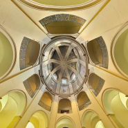 Vue intérieure du dôme. © Région Bourgogne-Franche-Comté, Inventaire du patrimoine