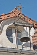 Détail : cloche. © Région Bourgogne-Franche-Comté, Inventaire du patrimoine
