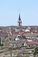 Site avec église. © Région Bourgogne-Franche-Comté, Inventaire du patrimoine