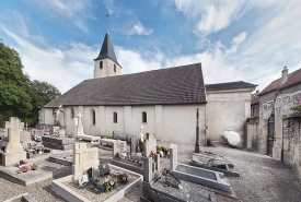 Elévation gauche. © Région Bourgogne-Franche-Comté, Inventaire du patrimoine
